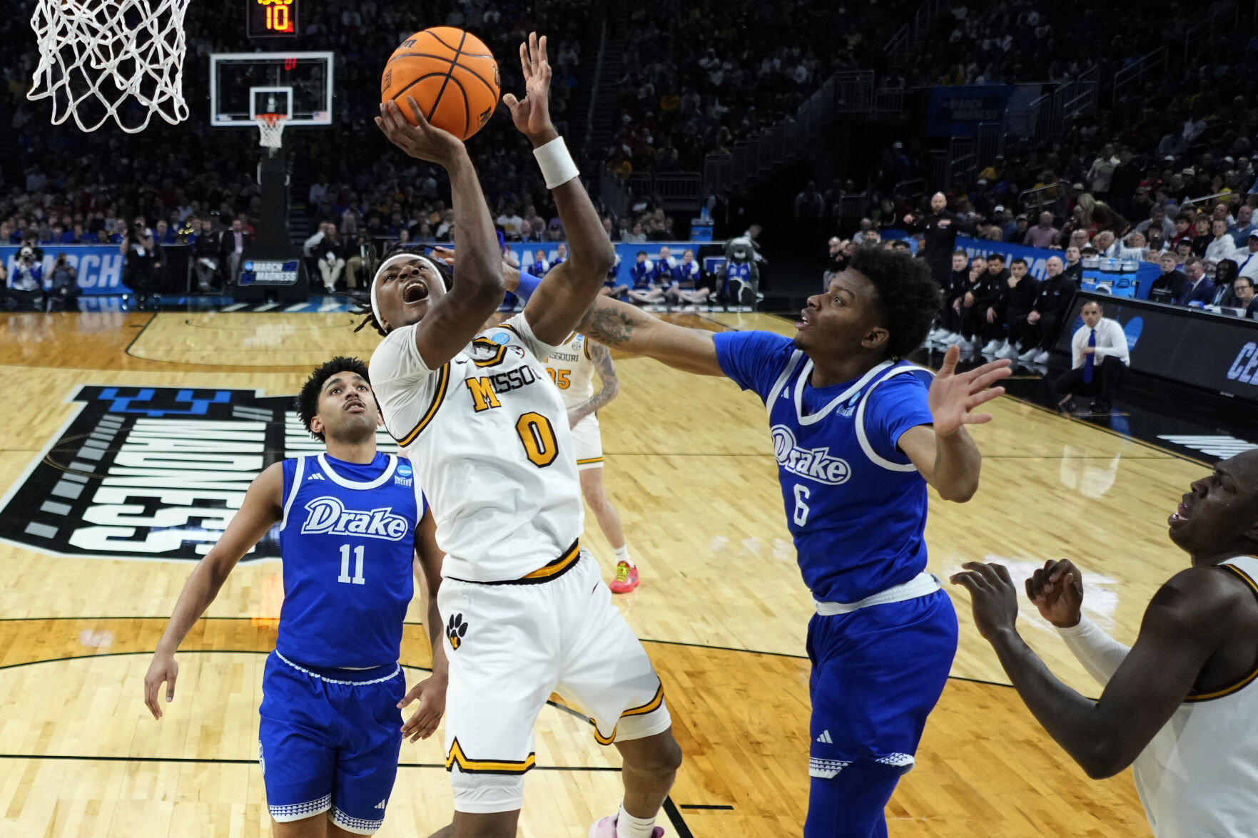 NCAA Drake Missouri Basketball